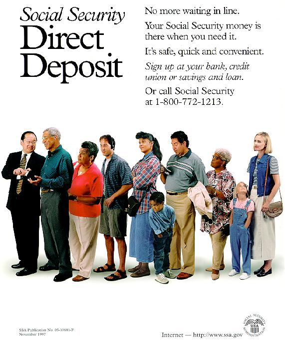 people waiting in line at bank