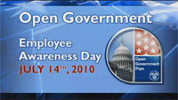 Video Highlights from Open Government Employee Awareness Day