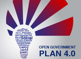 Open Government Plan 4.0 logo